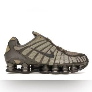 Nike Shox TL Khaki Ironstone Off Noir AR3566-201 Women's Size 8 - New No Box